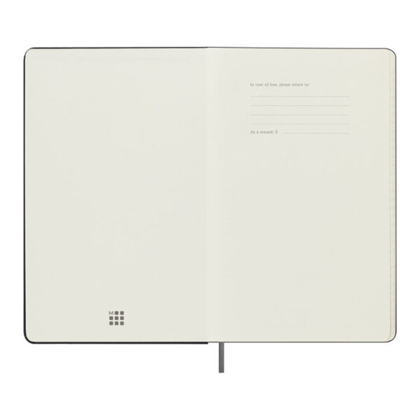 Agenda settimanale formato L copertina rigida e senza data Moleskine Personalizzabile con logo