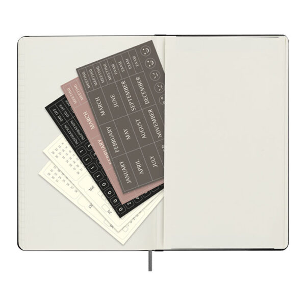 Agenda settimanale formato L copertina rigida e senza data Moleskine Personalizzabile con logo