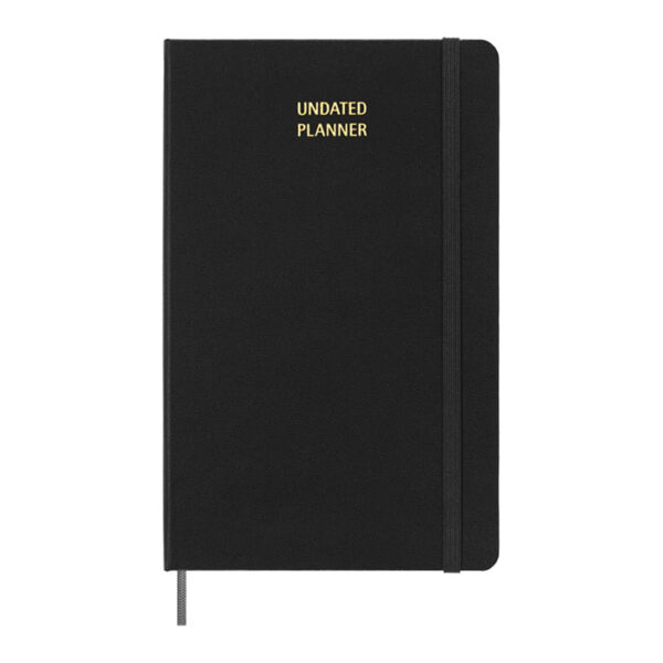 Agenda settimanale formato L copertina rigida e senza data Moleskine Personalizzabile con logo