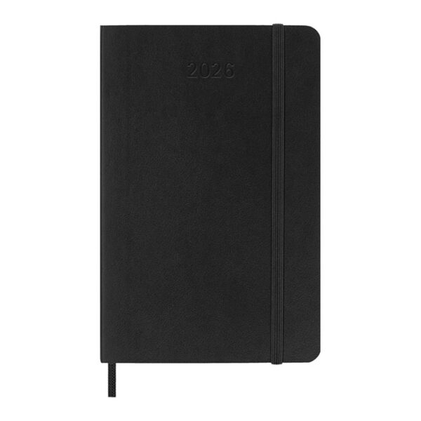 Agenda settimanale tascabile 12 mesi copertina morbida Moleskine personalizzabile con logo