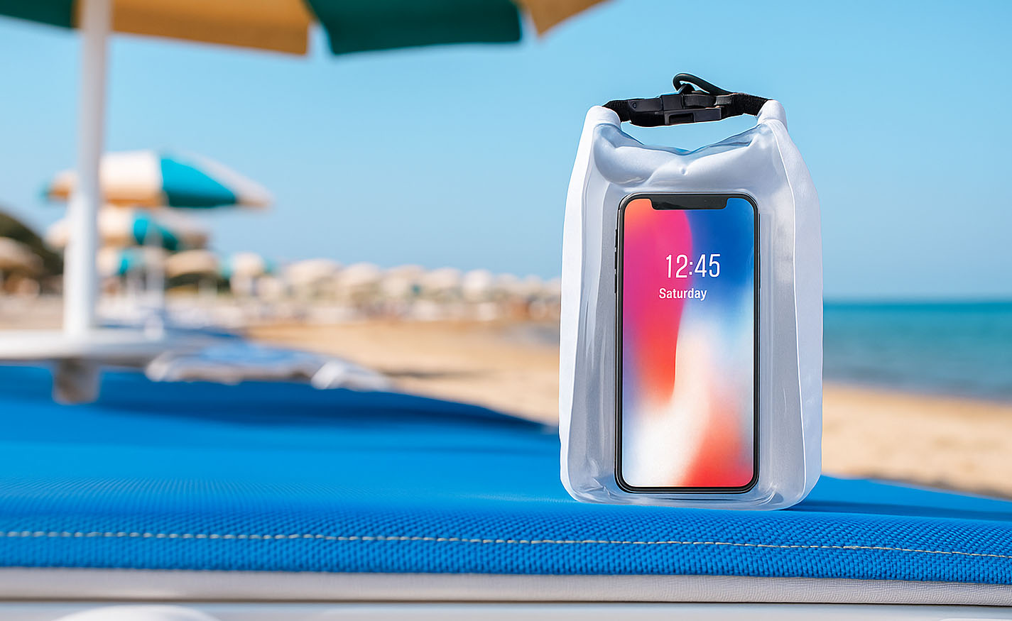 Custodie impermeabili smartphone personalizzabile logo