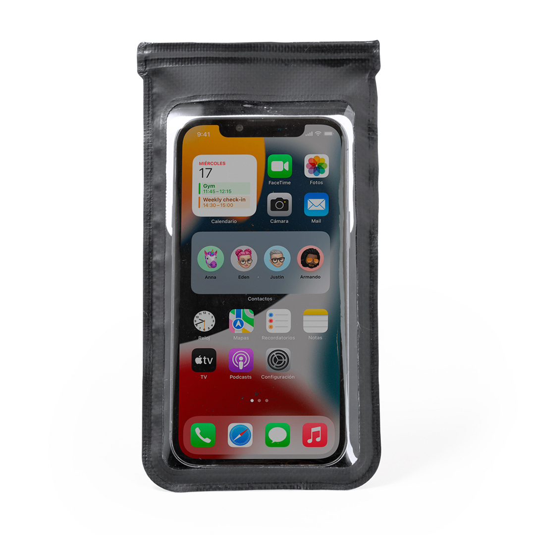 Custodia impermeabile touch screen personalizzabile con logo