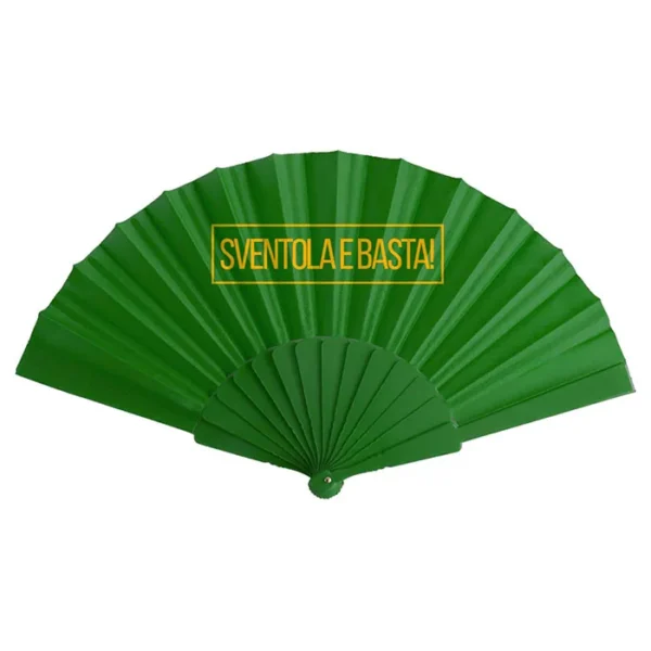 Ventagli Personalizzati Estate 2025 verde