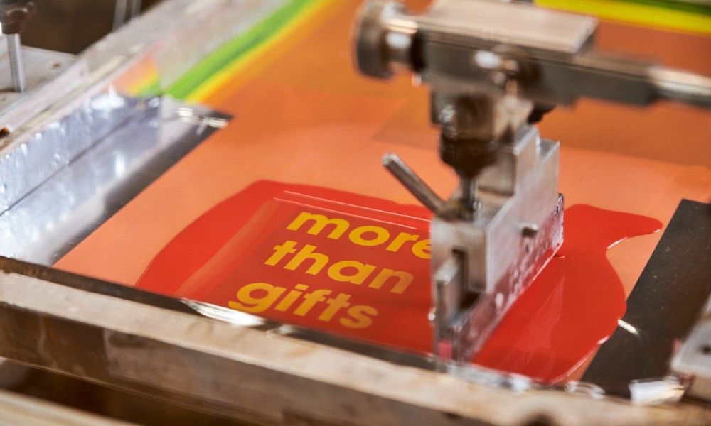 stampa serigrafica su gadget personalizzati