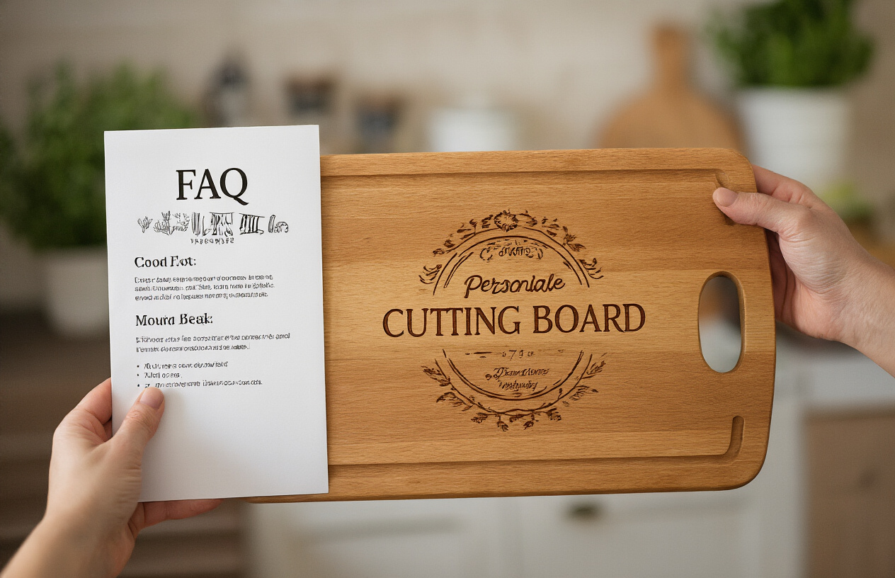 FAQ sui taglieri personalizzati: tutto quello che devi sapere