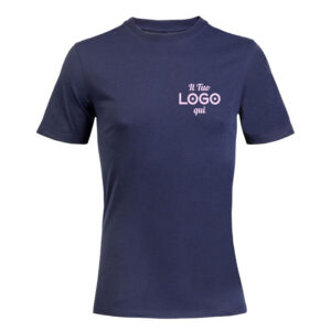 Maglietta unisex con tessuto riciclato personalizzabile con logo