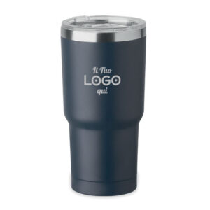 Bicchiere termico in acciaio da 500 ml personalizzabile con logo