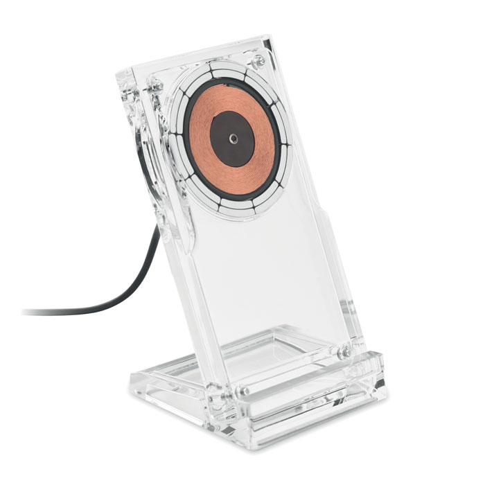 Caricatore wireless personalizzabile in acrilico