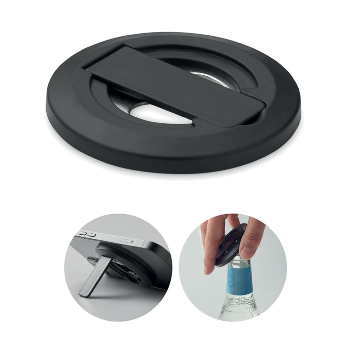 Reggi cellullare magnetico con apribottiglie
