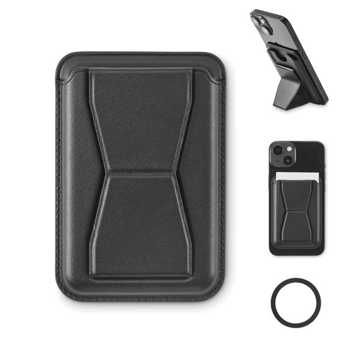 Portacarte e reggi cellullare magnetico personalizzabile