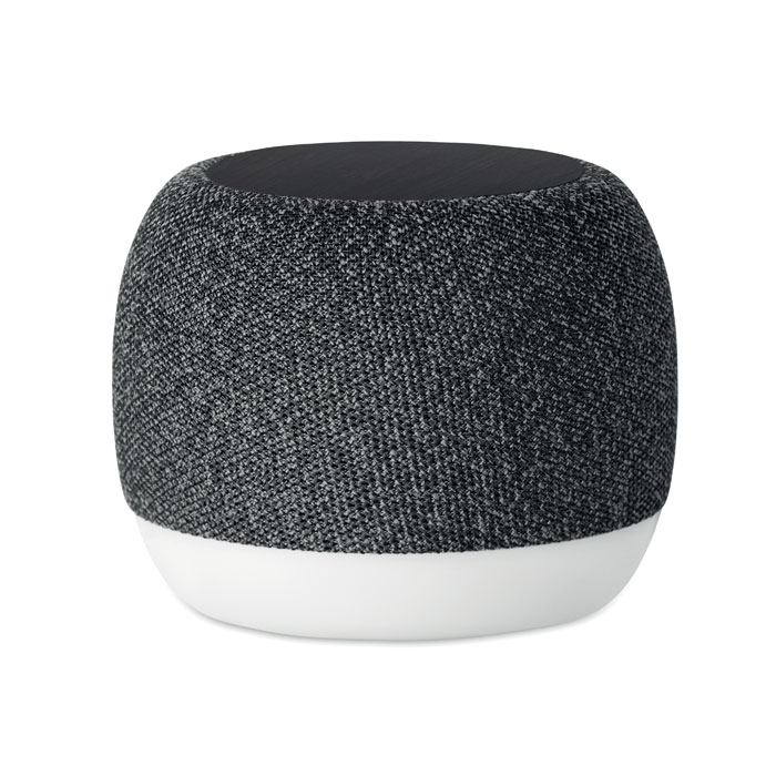 Speaker wireless 5.0 personalizzabile con logo in ABS e tessuto