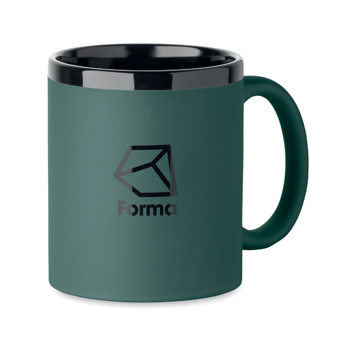 Tazza in ceramica soft touch personalizzabile con logo - 300ml