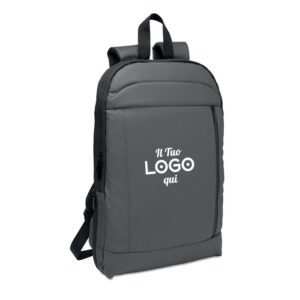 Zaino espandibile in RPET 600D personalizzabile con logo