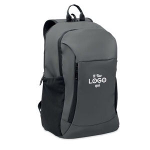 Zaino per laptop da 15 pollici in morbido PU personalizzabile con logo