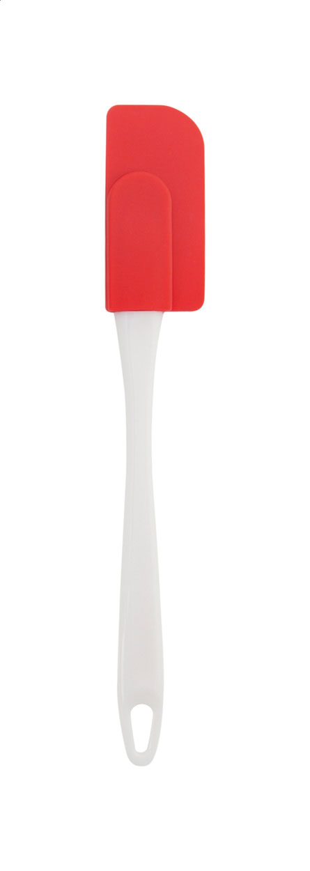 Spatola lecca pentola personalizzabile con logo in silicone con manico in plastica
