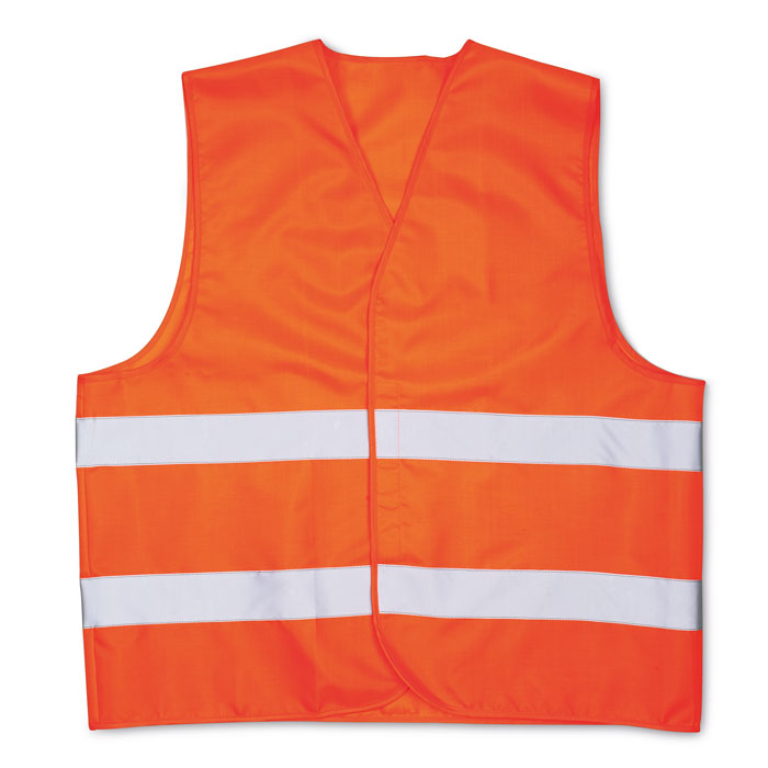 gilet catarifrangente arancione personalizzato MIDMO2243