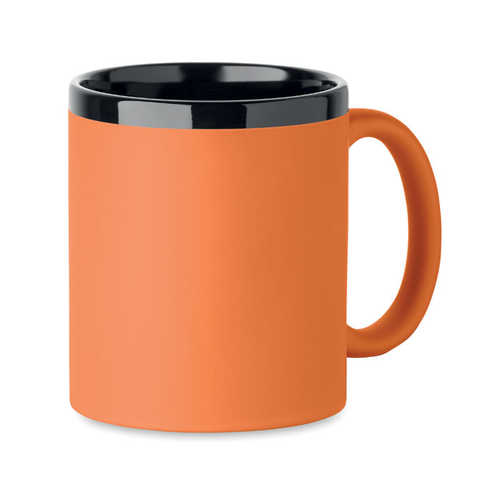 tazza mug bi colore personalizzabile arancione MIDMO2719