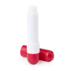 Set balsamo labbra personalizzabile con logo con protezione solare