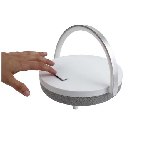 Speaker Bluetooth e base di ricarica wireless Prixton