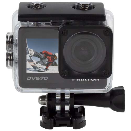 Action camera a doppio schermo da 4K Prixton DV670 - immagine 2