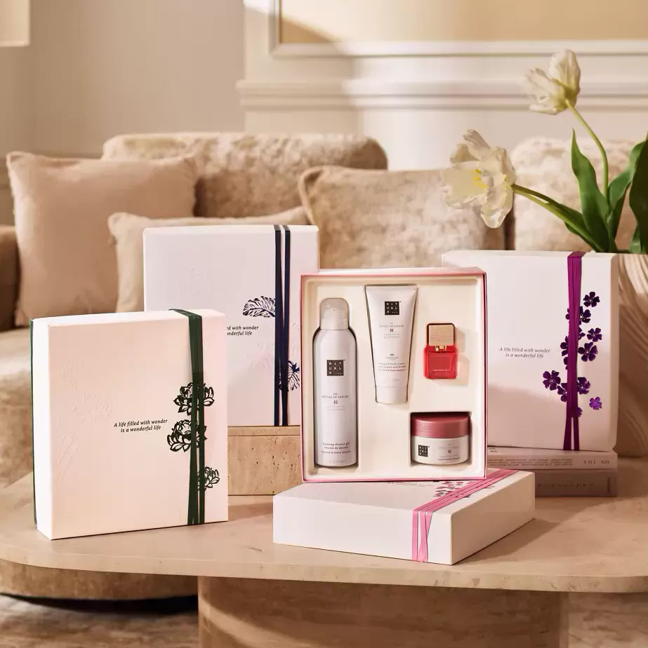 i cofanetti RITUALS come gadget aziendali di prestigio