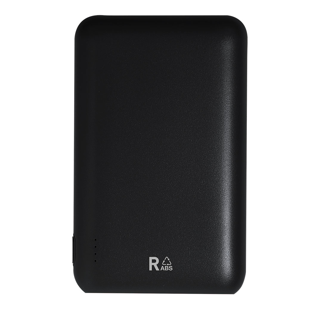 Power Bank personalizzabile con logo in ABS riciclato da 5.000 mAh - immagine 8