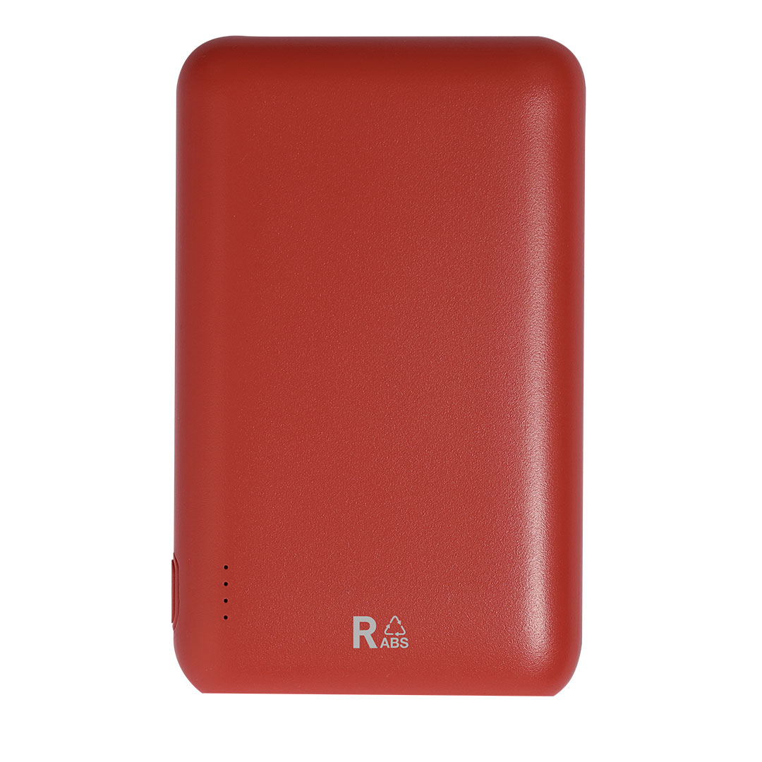 Power Bank personalizzabile con logo in ABS riciclato da 5.000 mAh - immagine 9