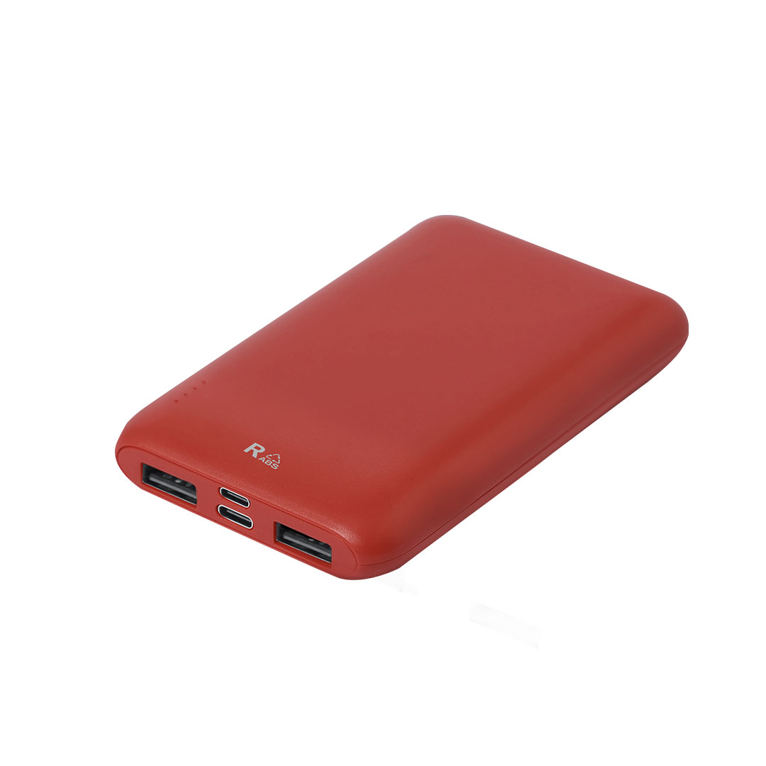 Power Bank personalizzabile con logo in ABS riciclato da 5.000 mAh - immagine 3