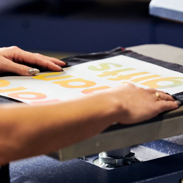 TRANSFER TERMICO personalizzazione borse