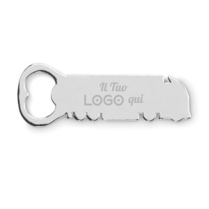 Apribottiglie in lega di zinco a forma di camion personalizzabile con logo