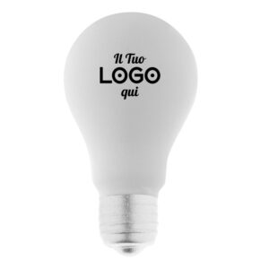 Antistress a forma di Lampadina Personalizzabile con Logo