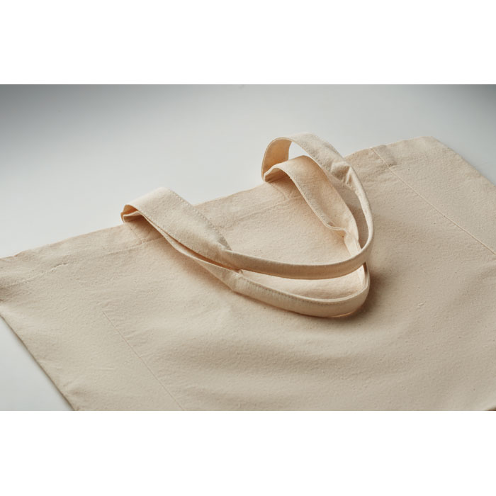 Ampia shopper in cotone personalizzabile con logo - immagine 5