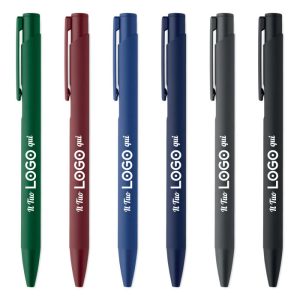 Penna a pressione in alluminio riciclato