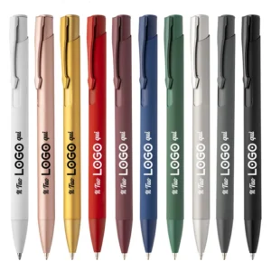 Penna a sfera in alluminio riciclato personalizzabile con logo