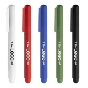 penna con cappuccio refill in gel blu