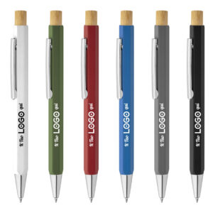 penna personalizzabile con fusto esagonale in alluminio