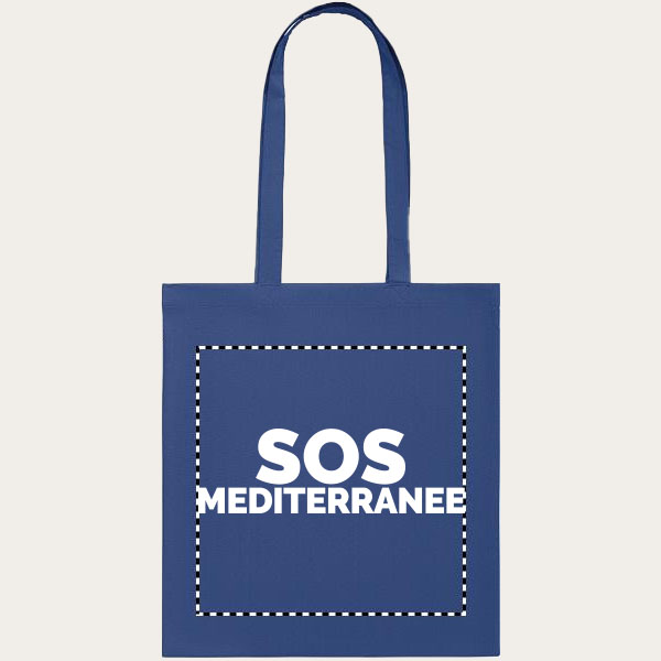 scelta area di stampa sulle borse personalizzate