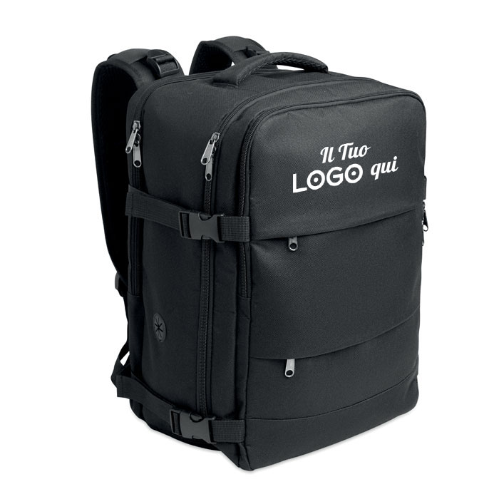 Zaino bagaglio a mano formato cabina personalizzabile con logo