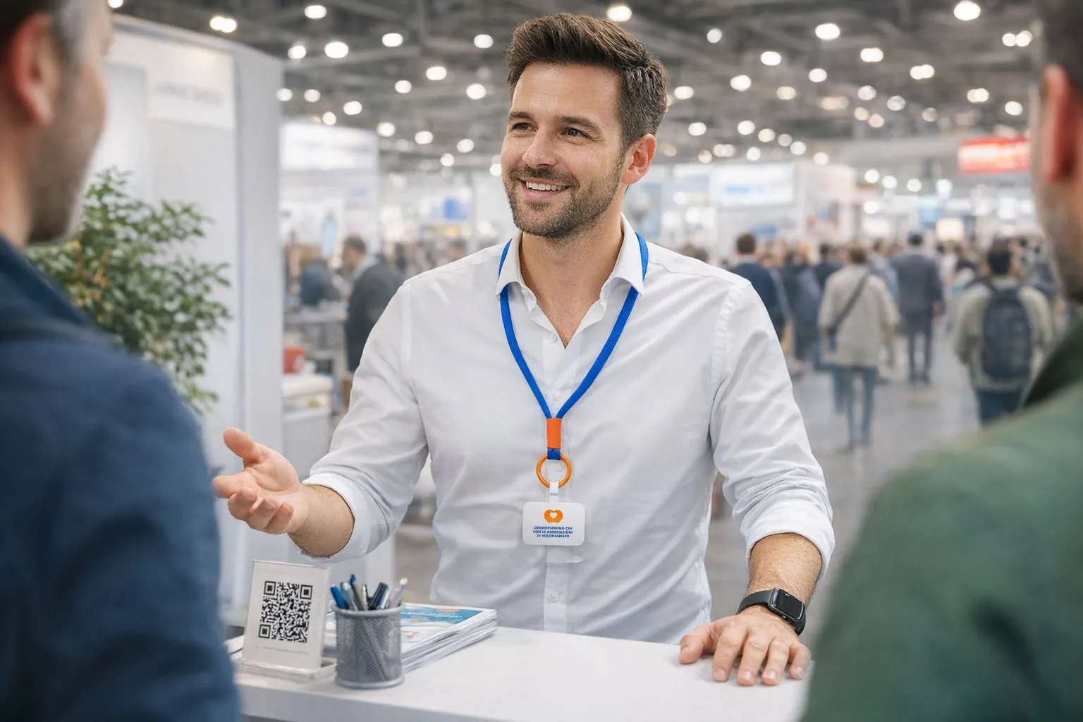 TUBY-TU lanyard personalizzabile per fiere ed eventi