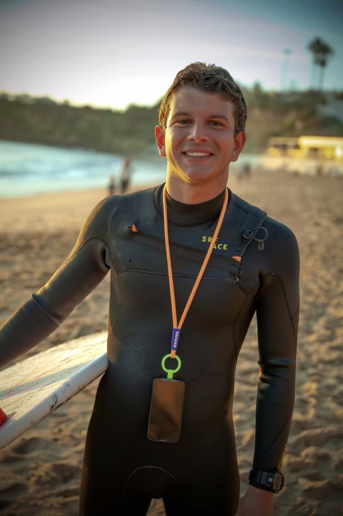 TUBY TU lanyarda da collo per surfisti