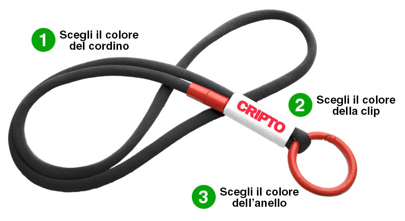 laccetto TUBY TU scelta colorazioni