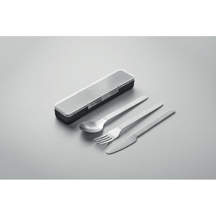 Set posate in acciaio inox personalizzabili - immagine 5