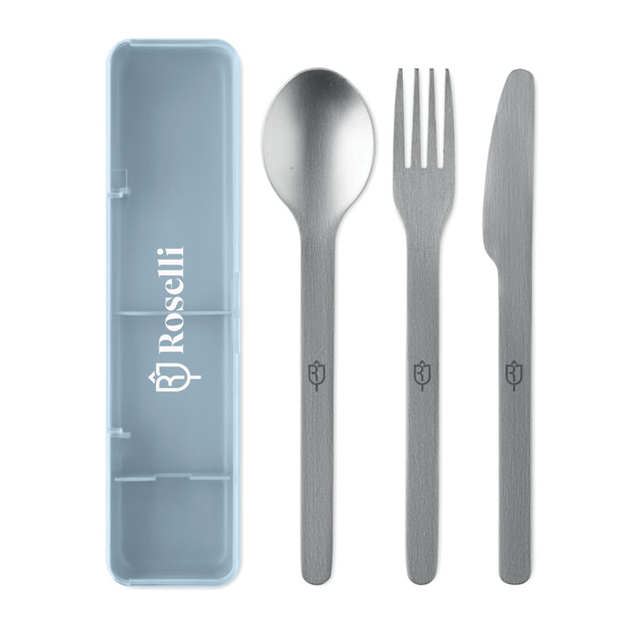 Set posate in acciaio inox personalizzabili - immagine 25