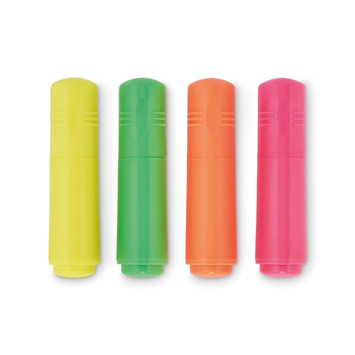 Set 4 evidenziatori personalizzabili - immagine 2