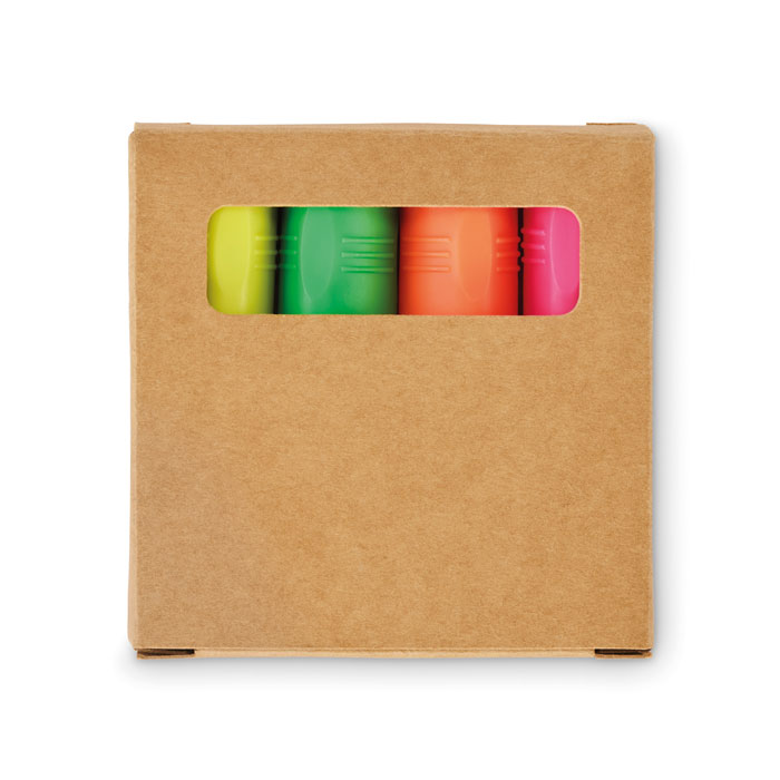 Set 4 evidenziatori personalizzabili - immagine 5