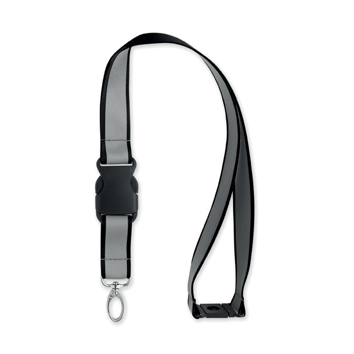 Lanyard personalizzabile in RPET riflettente - immagine 2