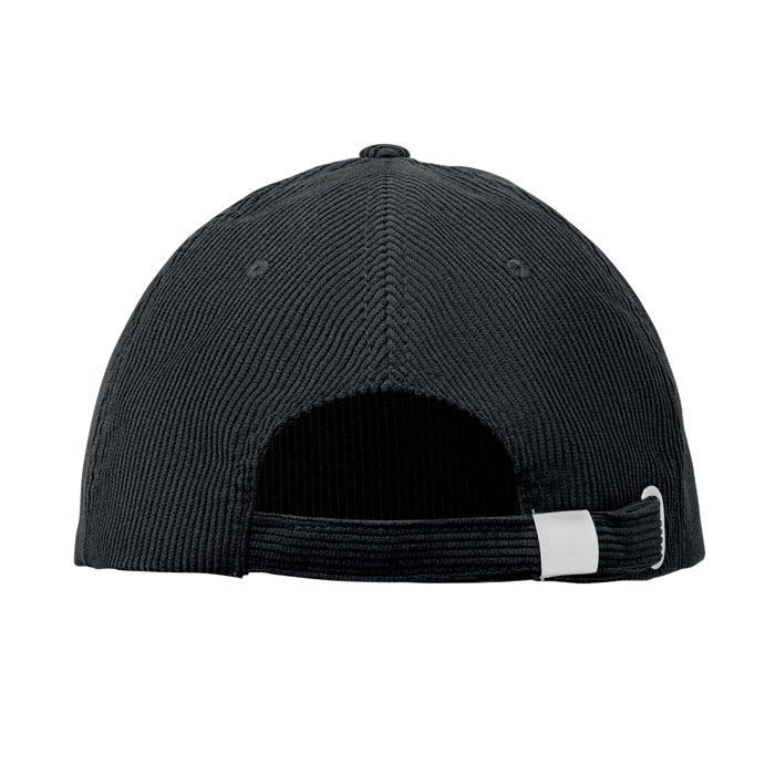 Cappellino da baseball in velluto a coste personalizzabile con logo - immagine 3