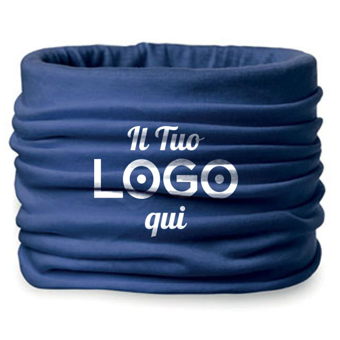 scaldacollo personalizzato a un colore MIDMO8561 blu