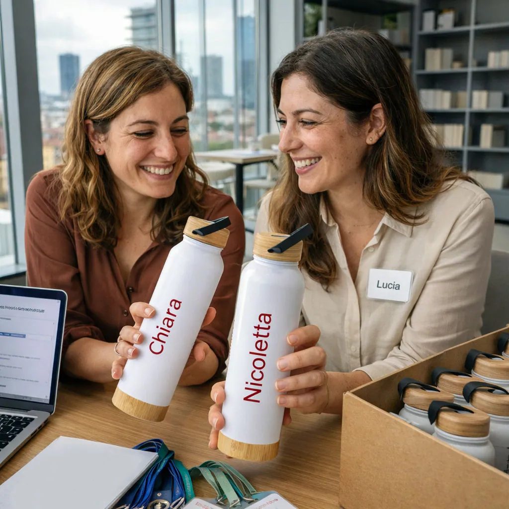 borracce personalizzate con nome per aziende