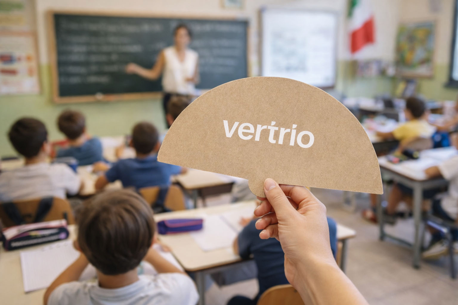 ventagli di carta personalizzati